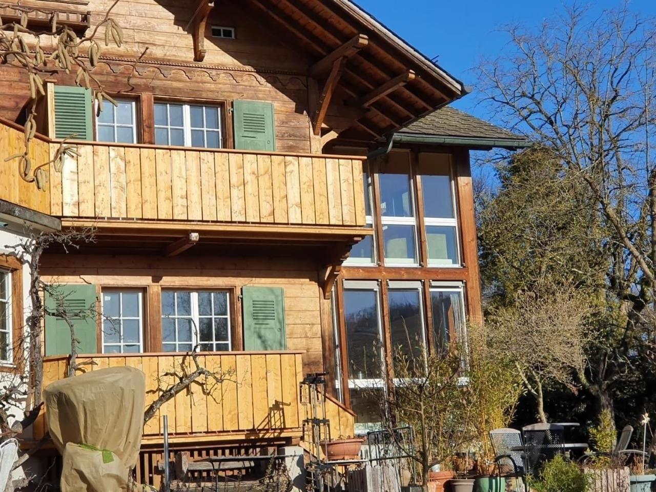 Ferienwohnung In Der Gartenstadt, Liebefeld Bern Exterior foto